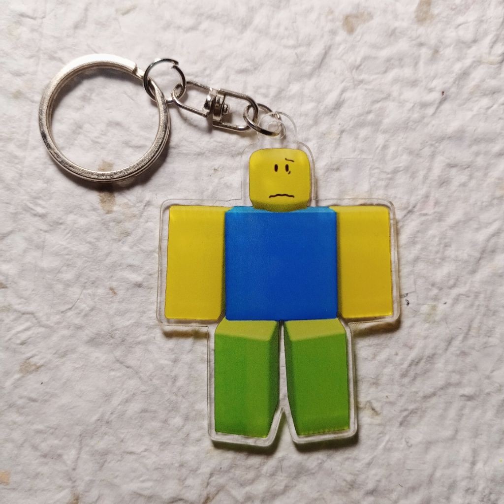 Ganci NOOB Forsaken Keychain Gantungan Kunci Noob Forsaken