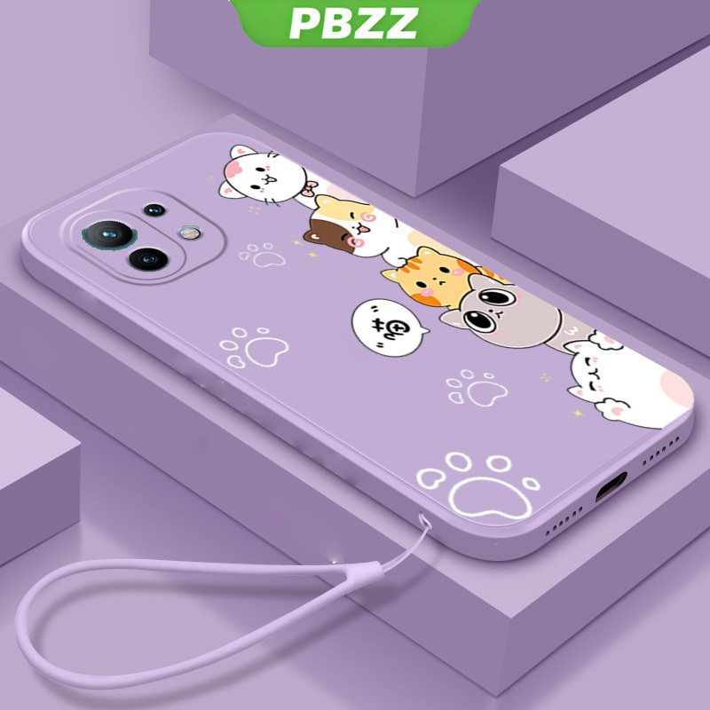 ốp lưng xiaomi mi 11 lite xiaomi 11t xiaomi 11 lite 5g ne xiaomi 11t pro Ốp Điện Thoại Silicon Mềm B