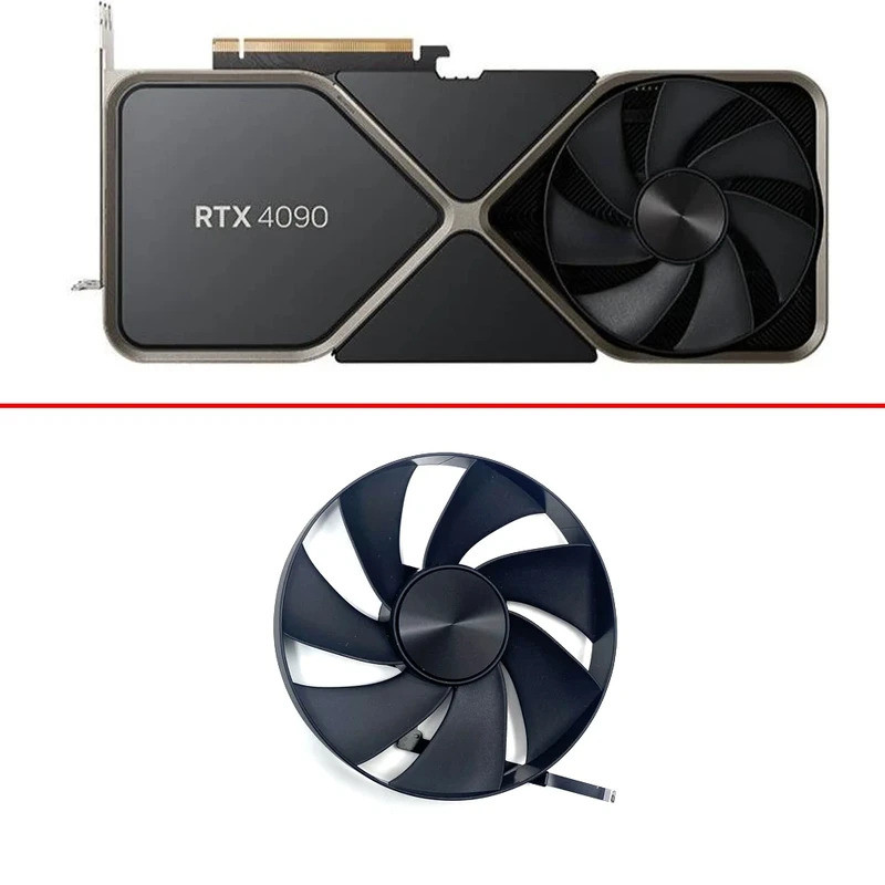 Quạt Làm Mát MỚI 115mm D4A31K04 AD4A31K05 RTX4090 GPU FAN Dành Cho NVIDIA RTX 4090 Người Sáng Lập Ph