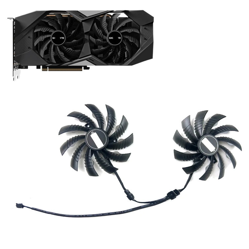 Quạt làm mát 95mm 4pin T129215SH PLD10010S12H Dành Cho GIGABYTE RTX 2070 WINDFORCE 2X 8G RTX 2060 WI