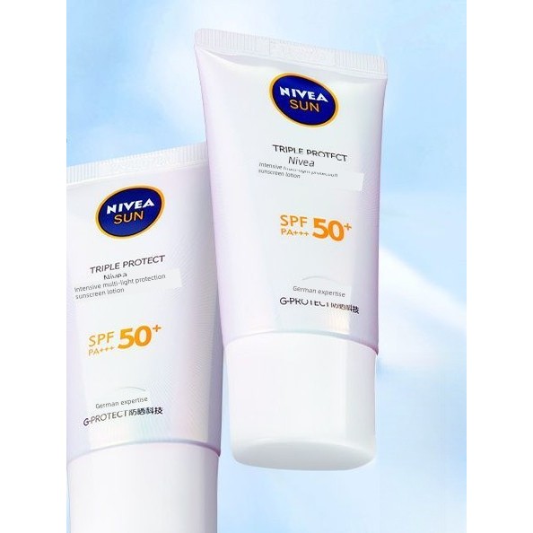 Kem chống nắng Nivea chuyên sâu dành cho nữ SPF50 + Kem chống nắng Kem chống nắng Cách ly da mặt Làm