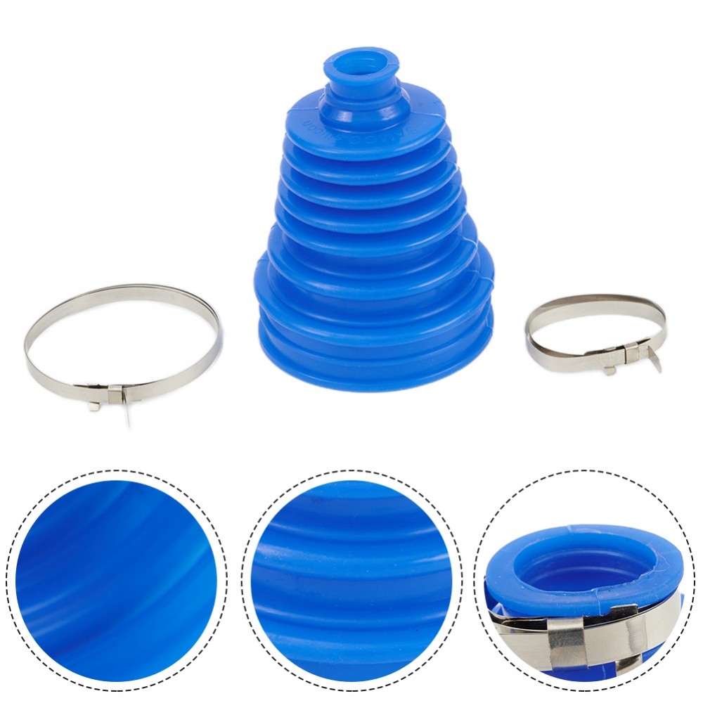 Universal Blue Rubber CV Joint Boots Vỏ silicon để bảo vệ đáng tin cậy