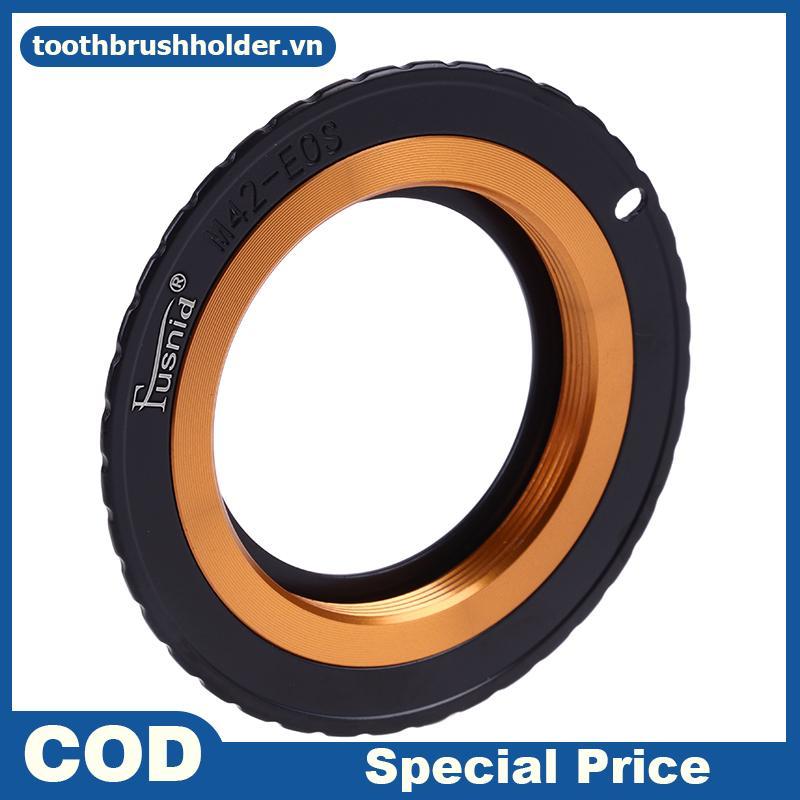 Răng M42 Ống Kính Sang Canon EOS EF Adapter Vòng Có Thể Điều Chỉnh Ống Kính M42 Cho Canon EOS SLR Bo