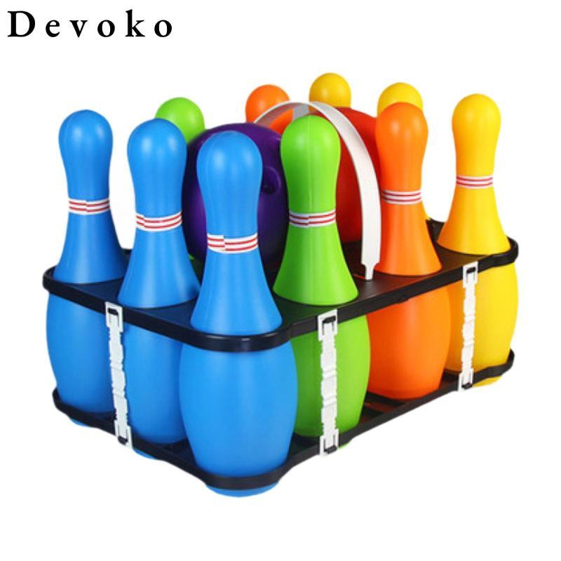 Bộ Bowling Trẻ Em Thể Thao Đồ Chơi Bowling Vui Nhộn Cho Trẻ Em Quà Tặng Sinh Nhật Trẻ Em