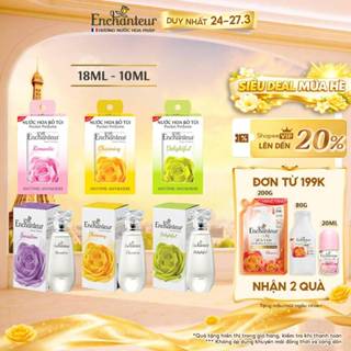 Nước hoa bỏ túi EDT Enchanteur 10ml / 18ml - lưu hương dài lâu, đạt chứng nhận Safe Perfume và Cruelty Free