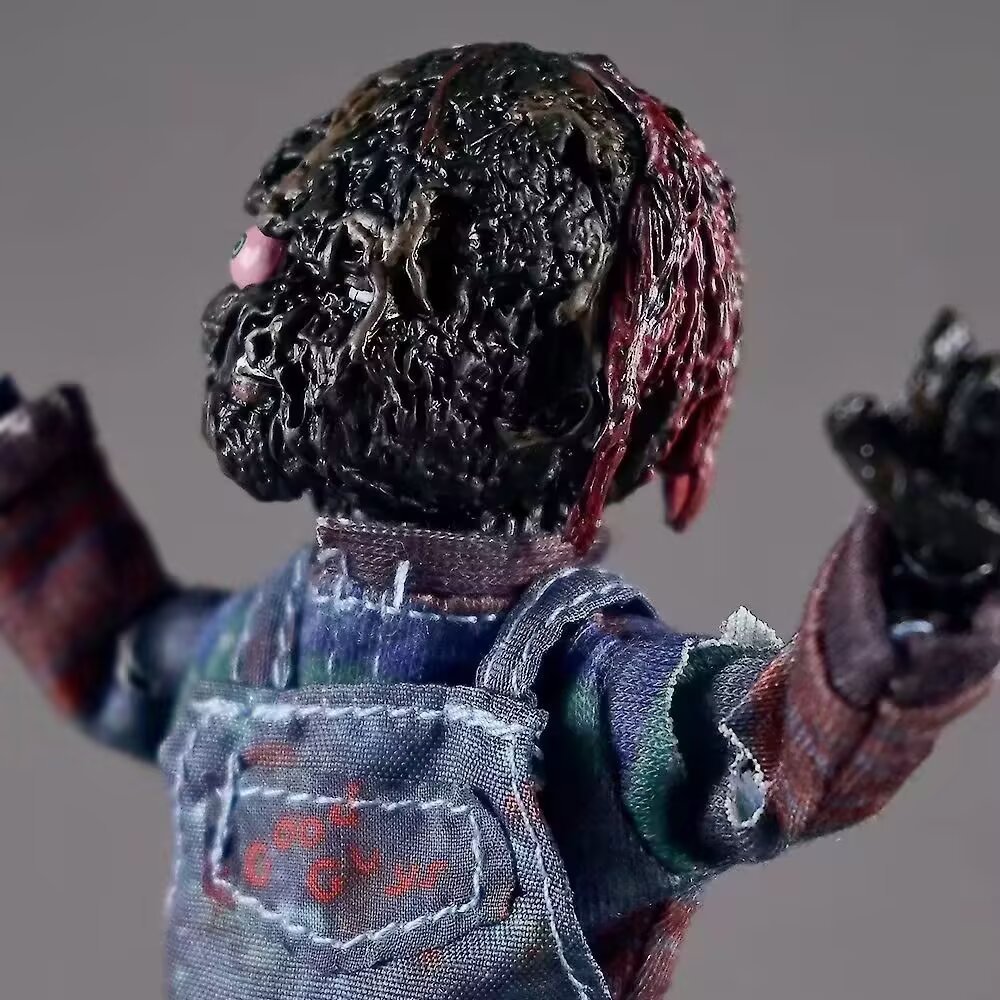 Búp Bê Ma Trở Lại Linh Hồn Kinh Dị Ma Búp Bê Chucky Chucky Chucky Vải Quần Áo Burnt Phiên Bản Di Độn