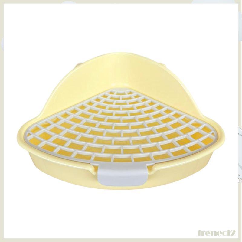 Bunny Throw Pet Toilet Potty Corner Pan Bed Box dành cho động vật nhỏ Ferrets Hamster