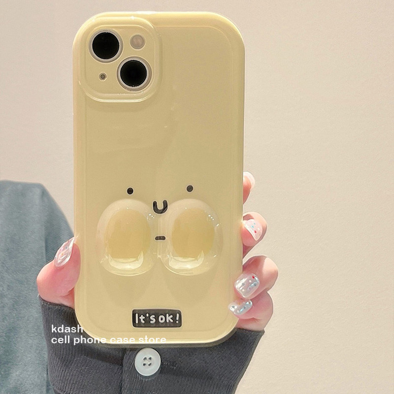 Ins Hoạt Hình Pinching Biểu Hiện Thích Hợp Cho iphone15 Apple 14pro Ốp Điện Thoại 13promax Phong Các