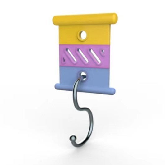 R RV AWNING HOOK RV AWNING Silicone HOOK Quần Áo Ngoài Trời HOOK Quần Áo Sấy Đôi Lỗ HOOK YEOR