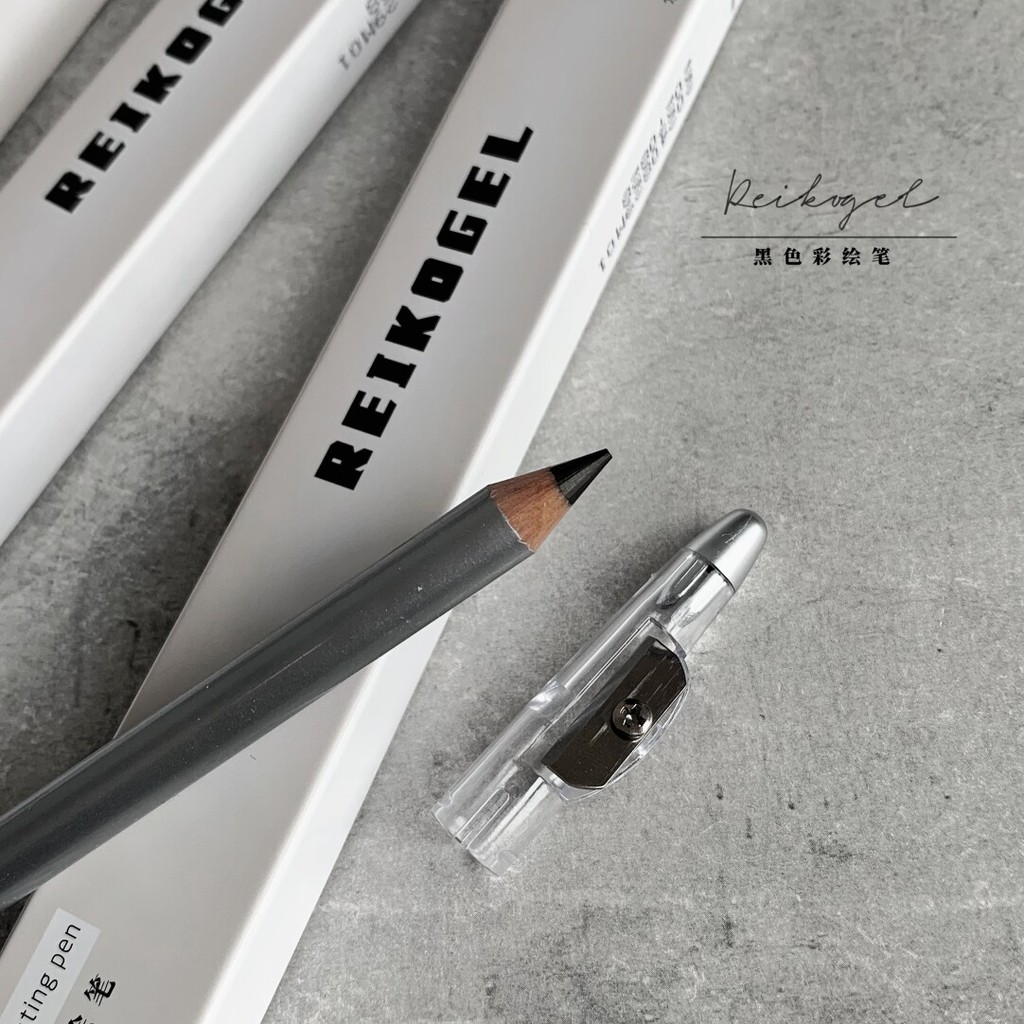 Reikogel · Bút vẽ màu đen Matte Top Coat Glossy Top Coat Base Coat Coat Coat cho bản vẽ đường vẽ