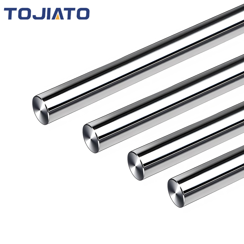 Thanh thép tráng Chrome 8mm Trục cứng 8mm Trục tuyến tính 3d Phụ tùng máy in 8mm 100-500mm Hướng dẫn