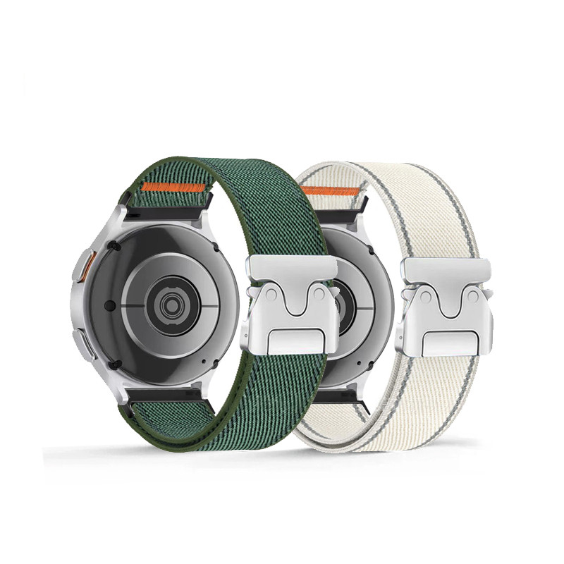 Dây đeo Nylon 20mm 22mm cho Garmin Venu 4 3 2 SQ Forerunner 265 165 255 55 570 47 / 42mm Vòng tay dù