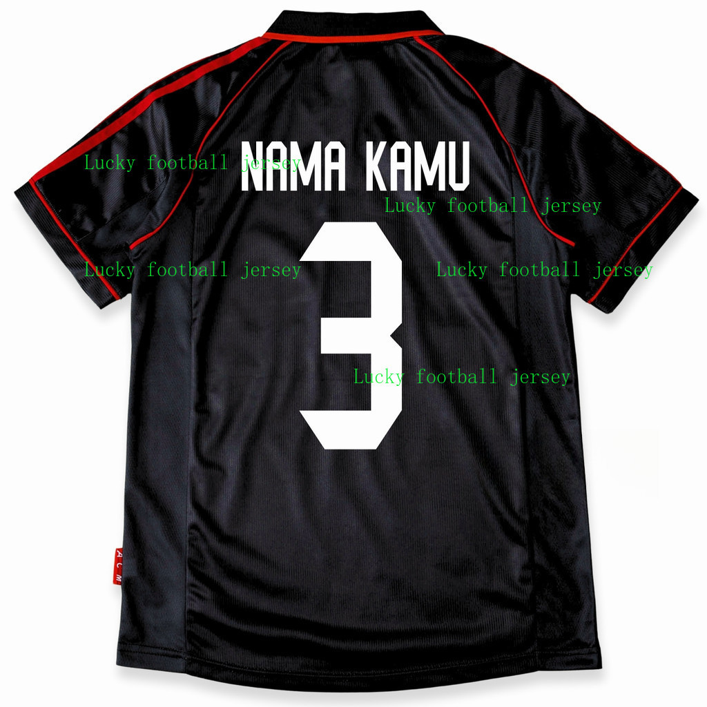 Áo Thun Retro Vintage AC Milan Mùa Giải 1998/99