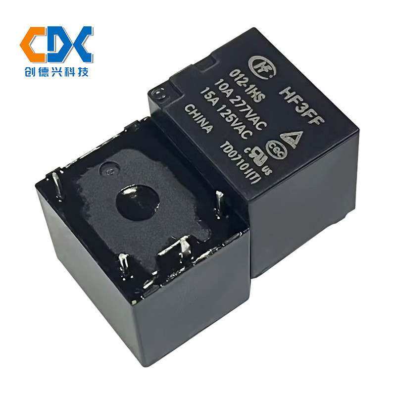 5 Chiếc Macro Chính Hãng HF3FF-012-1HS HF3FF-024-1HS 4 Chân 10A Rơ Le Nguồn 12V 24V