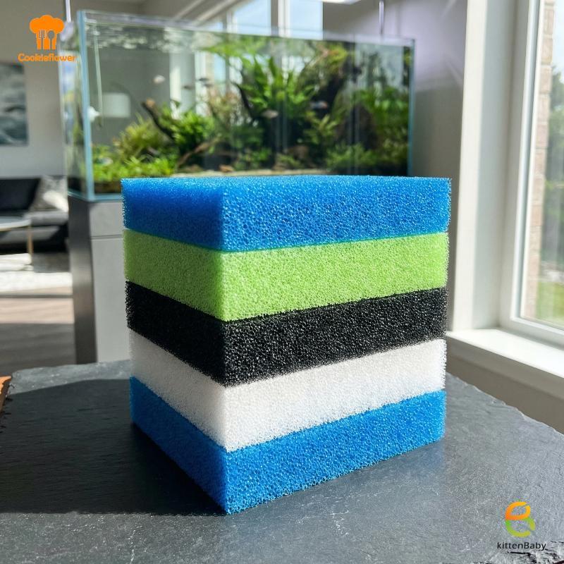 [Kitten-t] Bộ 5 Bộ Lọc Bể Cá Cotton Cho Juwel Bioflow Thay Thế Bộ Miếng Lót Duy Trì Nước Sạch Và Khỏ