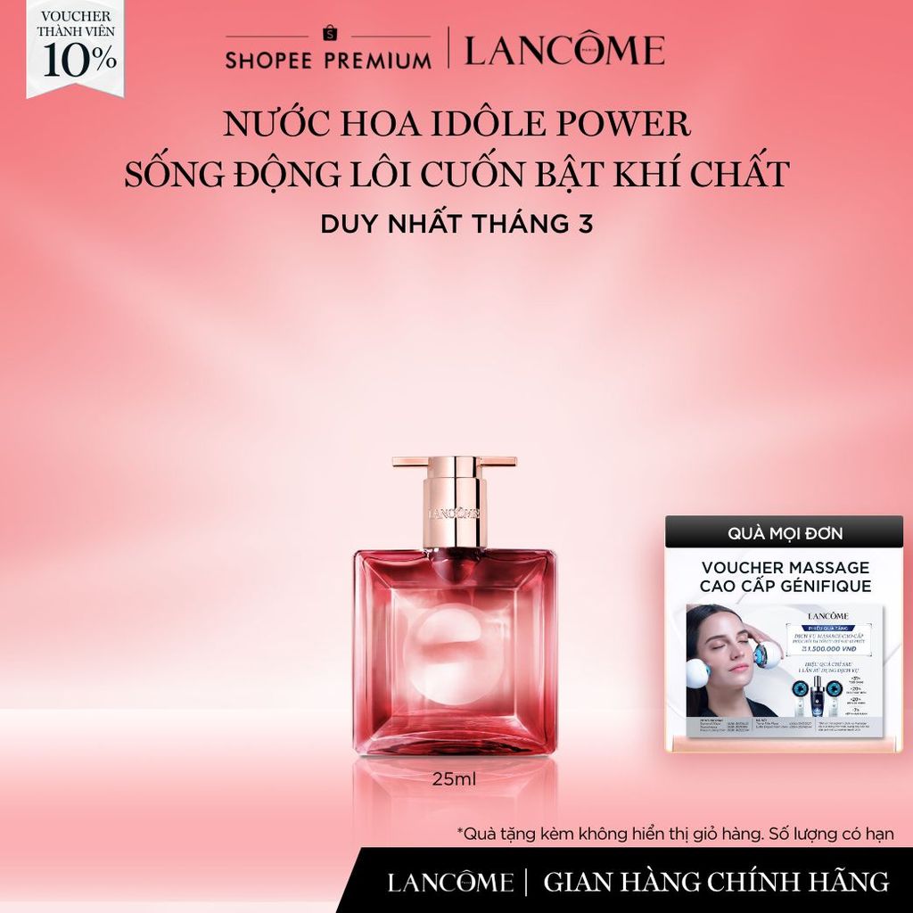 Nước Hoa Lancome Idole Power 25ml Sống Động Lôi Cuốn Bật Khí Chất