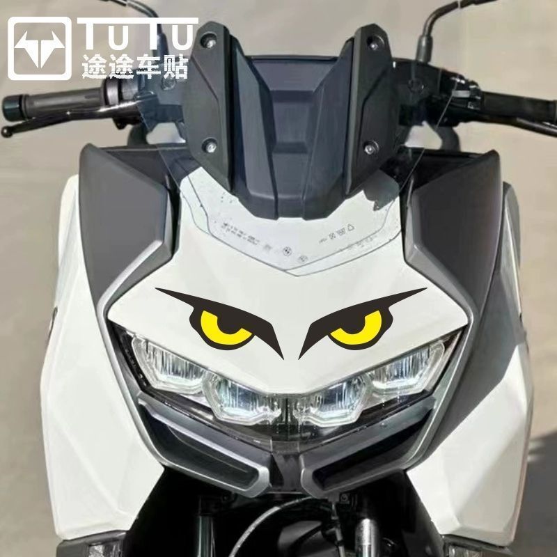 C400GT stickers, C400GT motorcycle windshield cartoon decals