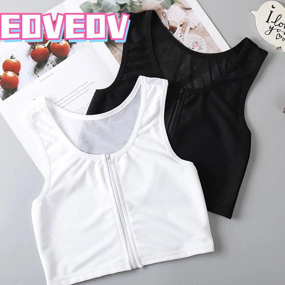 Eoveov Áo Tank Top Định Hình Ngực, Phẳng Ngực Cho Style Tomboy, Kết Hợp corset Cứng Cấp