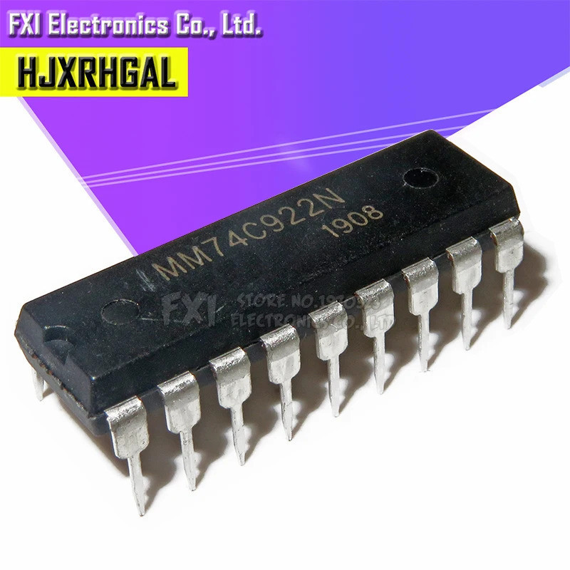 5 CÁI MM74C922N MM74C922 DIP18 74HC922N 74HC922 DIP mới nguyên bản