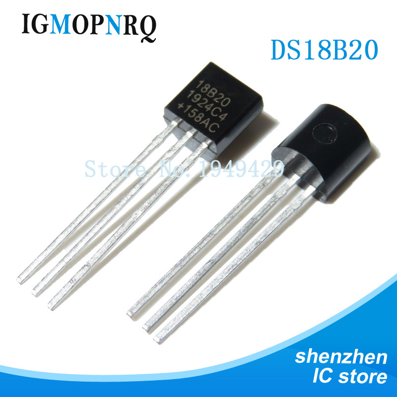 10 CÁI DS18B20 TO-92 18B20 TO92 Transistor mới