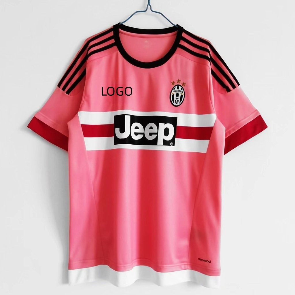 Áo sơ mi bóng đá ngắn tay sân khách Juventus Retro Edition 2015 / 16