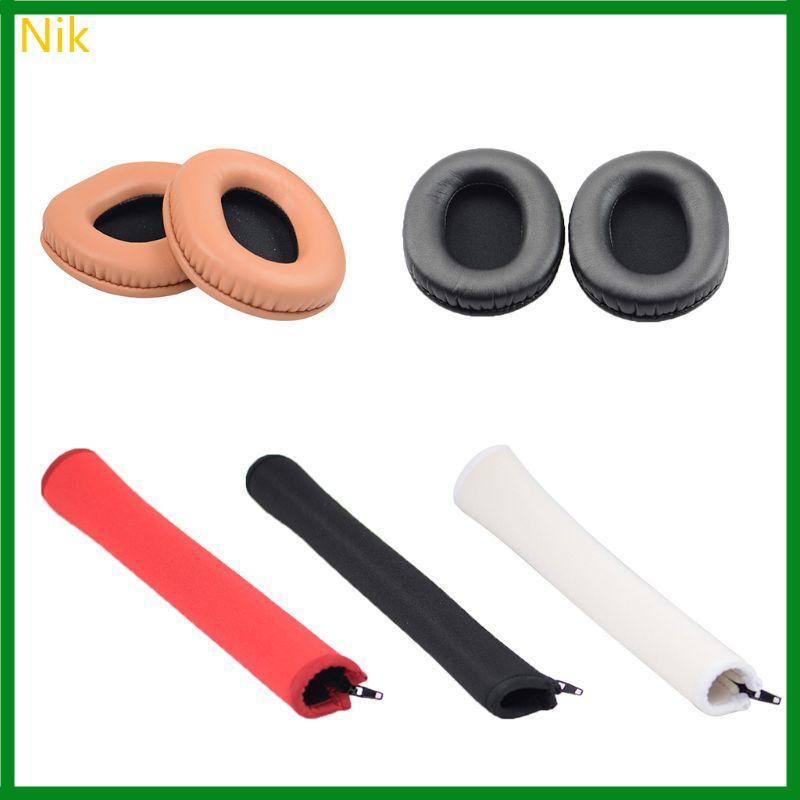 Nik Thoải Mái Tai Nghe Cho Chùm Đầu Cho ATH M50X M50 M40X M40 M30 Tai Nghe Bịt Tai Bao Tai Nghe