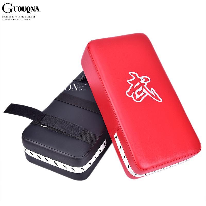 GUOUQNA Đấm Túi Boxing Pad Túi Cát Tay Kiing Pad Da PU Huấn Luyện Thiết Bị Chân BASL