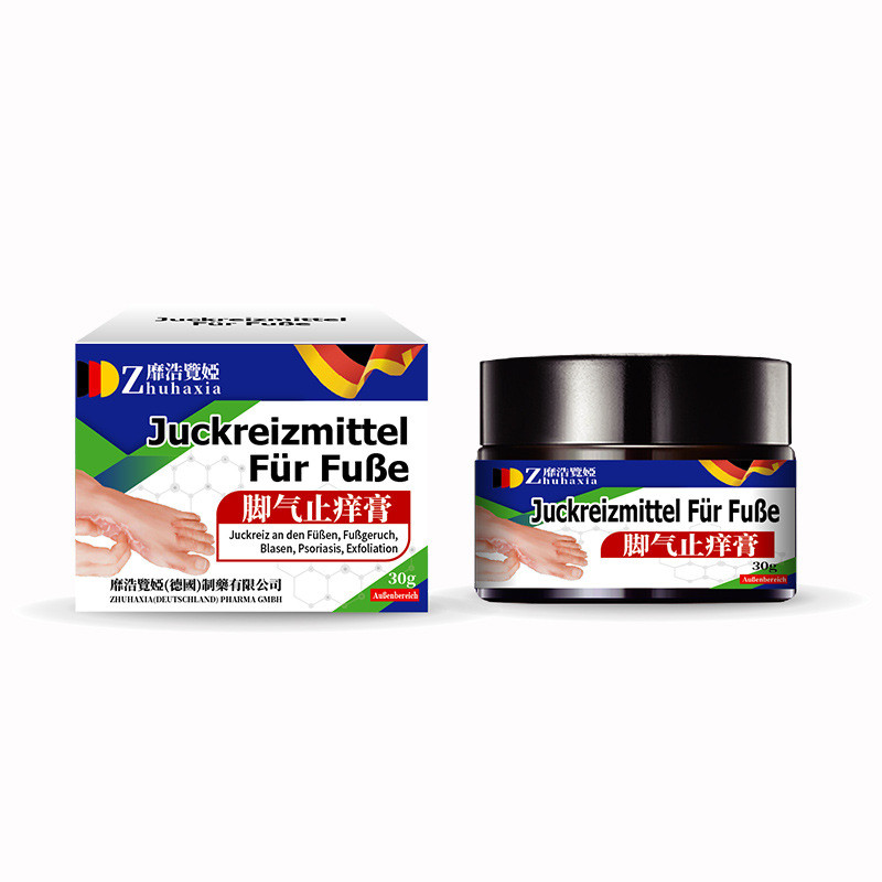 [Hàng có sẵn] Đức Meihao Guanya Foot Health Kem chống ngứa Lột mùi chân Kem chăm sóc bàn chân Ngứa c