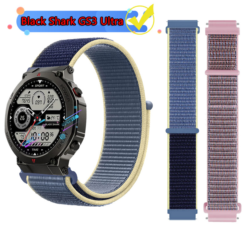 Black Shark GS3 Ultra Dây đeo đồng hồ thông minh Dây đeo Nylon Black Shark GS3 Ultra dây đeo Dây đeo