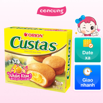 Bánh Custas Kem Trứng