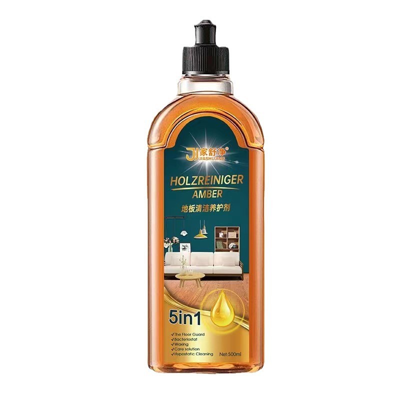 【Instant Shine & Long-Lasting Protection】JC Premium Wood Floor Cleaner Polish/Floor Shine Restorer/A