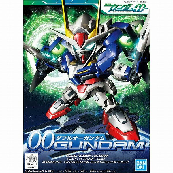 ⭐ SD Gundam BB Senshi No.316 00 Gundam

Mobile Suit Gundam 00