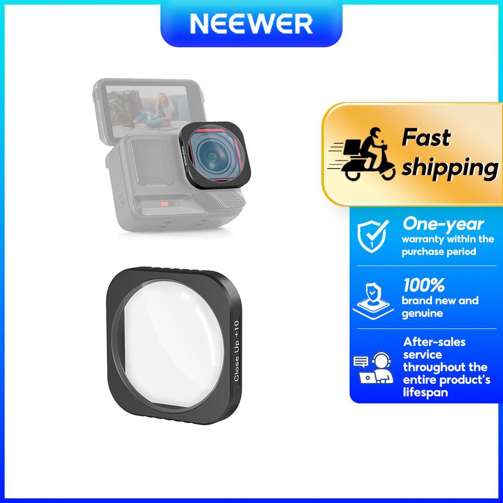 Ống kính Macro NEEWER LS-C40 10X Tương thích với Insta360 Ace Pro / Ace Pro 2