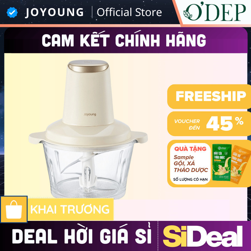 Máy xay thực phẩm đa năng Joyoung JFC-305 | Công suất 300W | Dung tích 1.8L - SIDEAL SIA