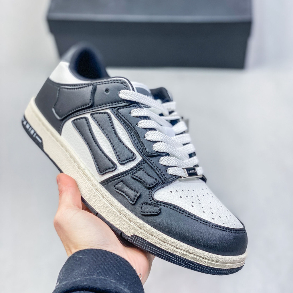 Giày xương AMIRI, Giày thể thao vừa vặn sang trọng nhẹ, Giày trượt ván đế dày, Giày thể thao nam nữ,