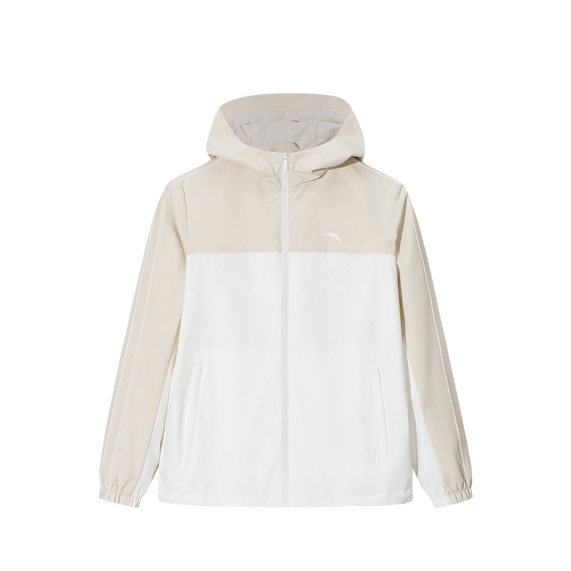 ANTA Nữ Áo Khoác Gió Storm Armor LT Thể Thao Nữ 1626A7604S Áo khoác chống nắng - áo khoác có mũ