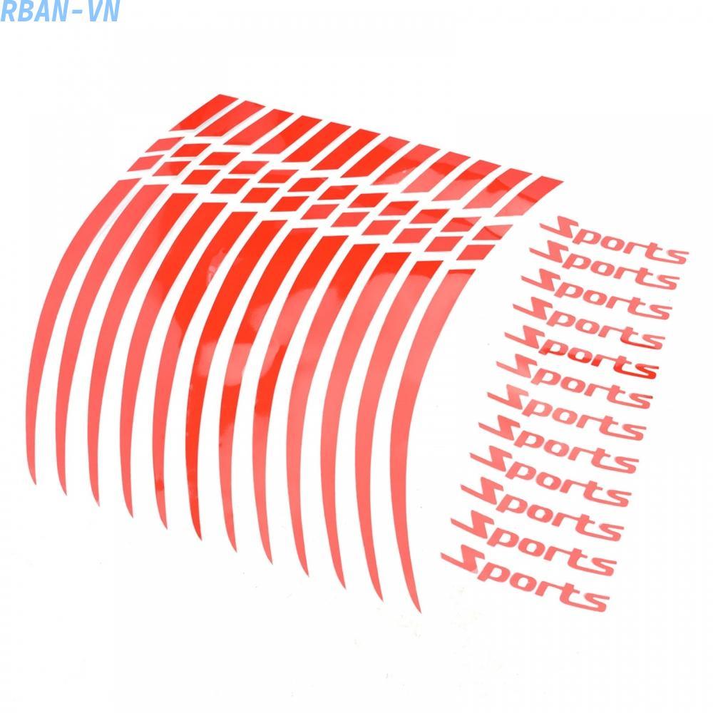 Bicycle Rim Sticker Enhanced Visibility Long-lasting Personalized Touch