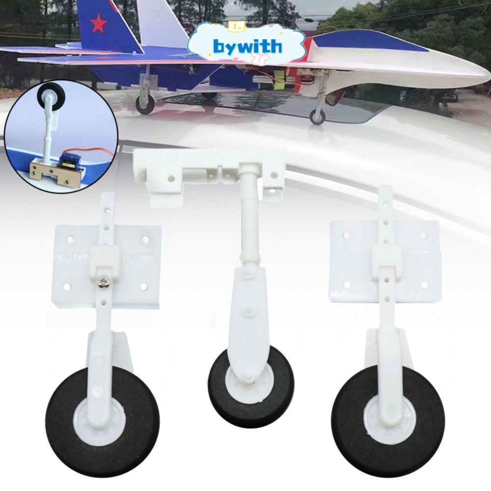 BYWITH RC Plane Landing Gear, KT Board Vô Lăng SU27 Bộ Lắp Ráp, Phụ Kiện Đồ Chơi DIY Cánh Cố Định Má