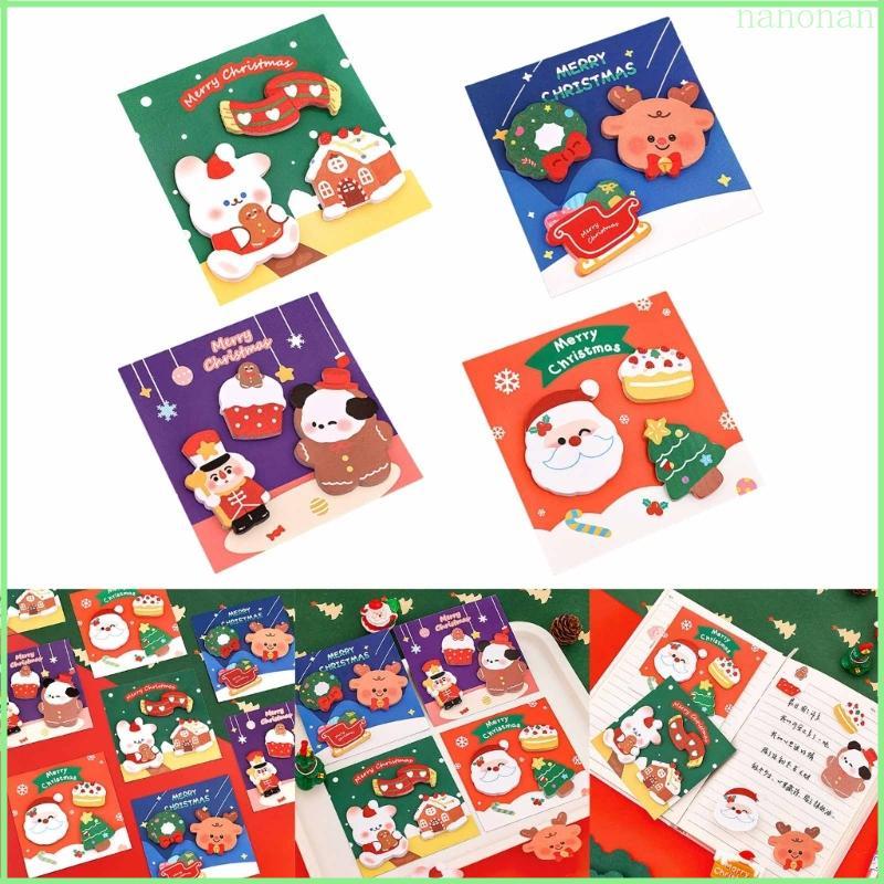 Nan Sticky Notes Pads Pocket Notes Paper Tab chỉ mục có thể ghi được