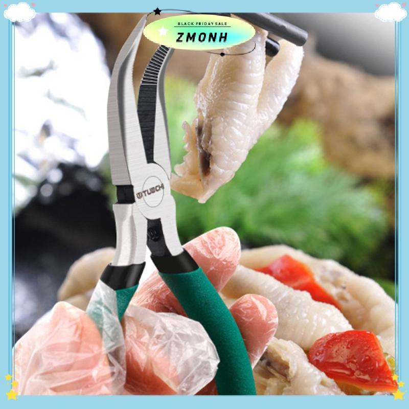 ZMONH Chien Chân Không Xương Kìm Cạo Xương Kéo Kẹp Xương Chien Dao Không Xương Không