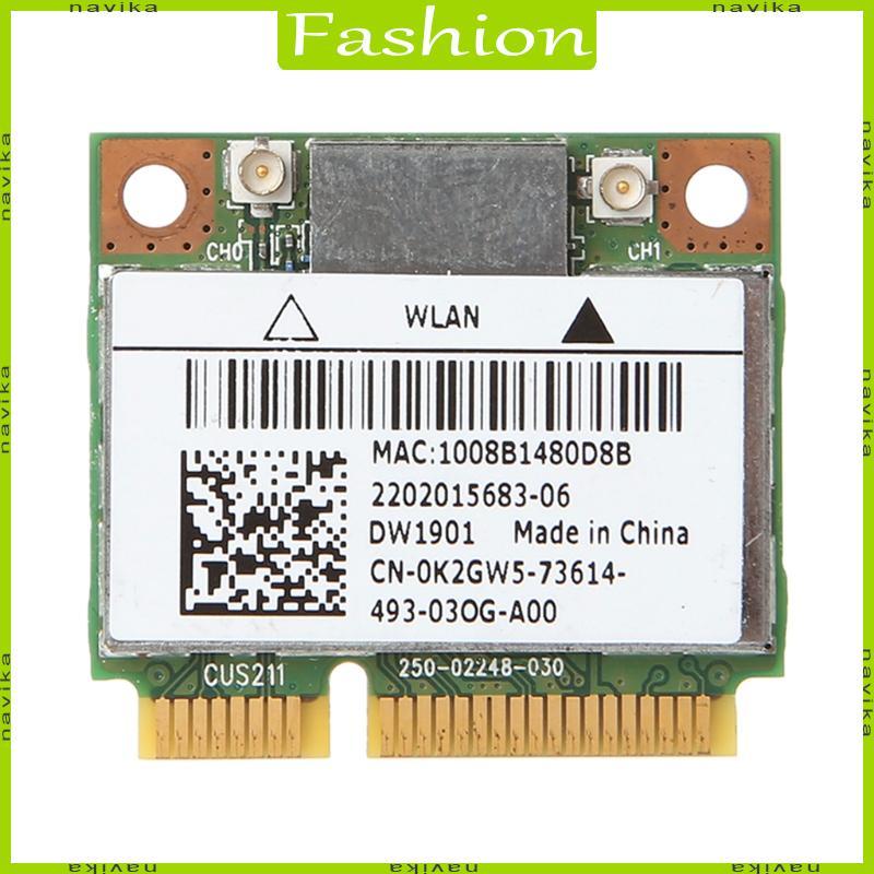 NA DW1901 AR5B22 Half Mini PCI-E Card Dual Band 2 4 + 5G 300M 802 11a b g n WiFi Bluetooth tương thí