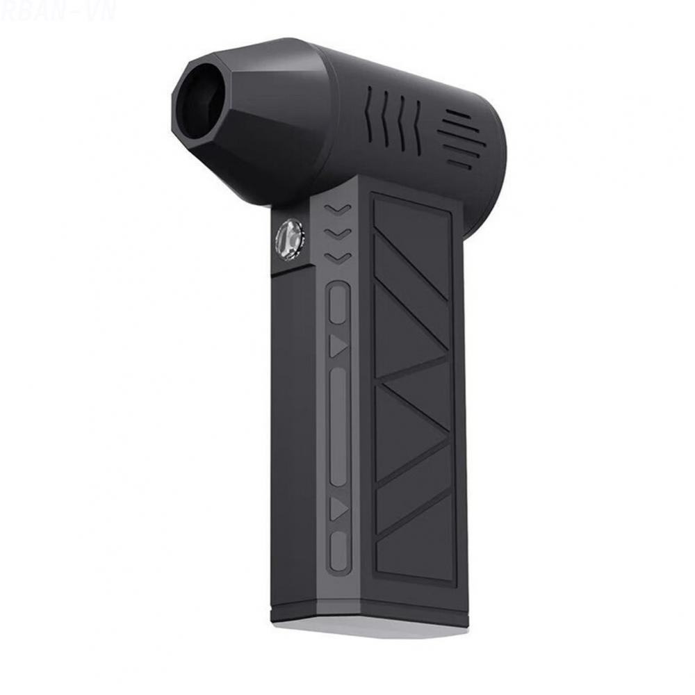 Handheld Fan 4 Adjustable Speeds High-Speed Airflow Built-In LED Light