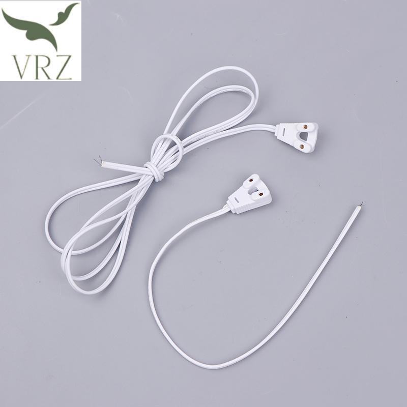 VRZ 10 Chiếc T8 Giá Đỡ Đèn T8 Đế Dây Đèn Hộp Dòng Đèn Giá Đỡ Cáp Cho T8 Huỳnh Quang Ống HOT