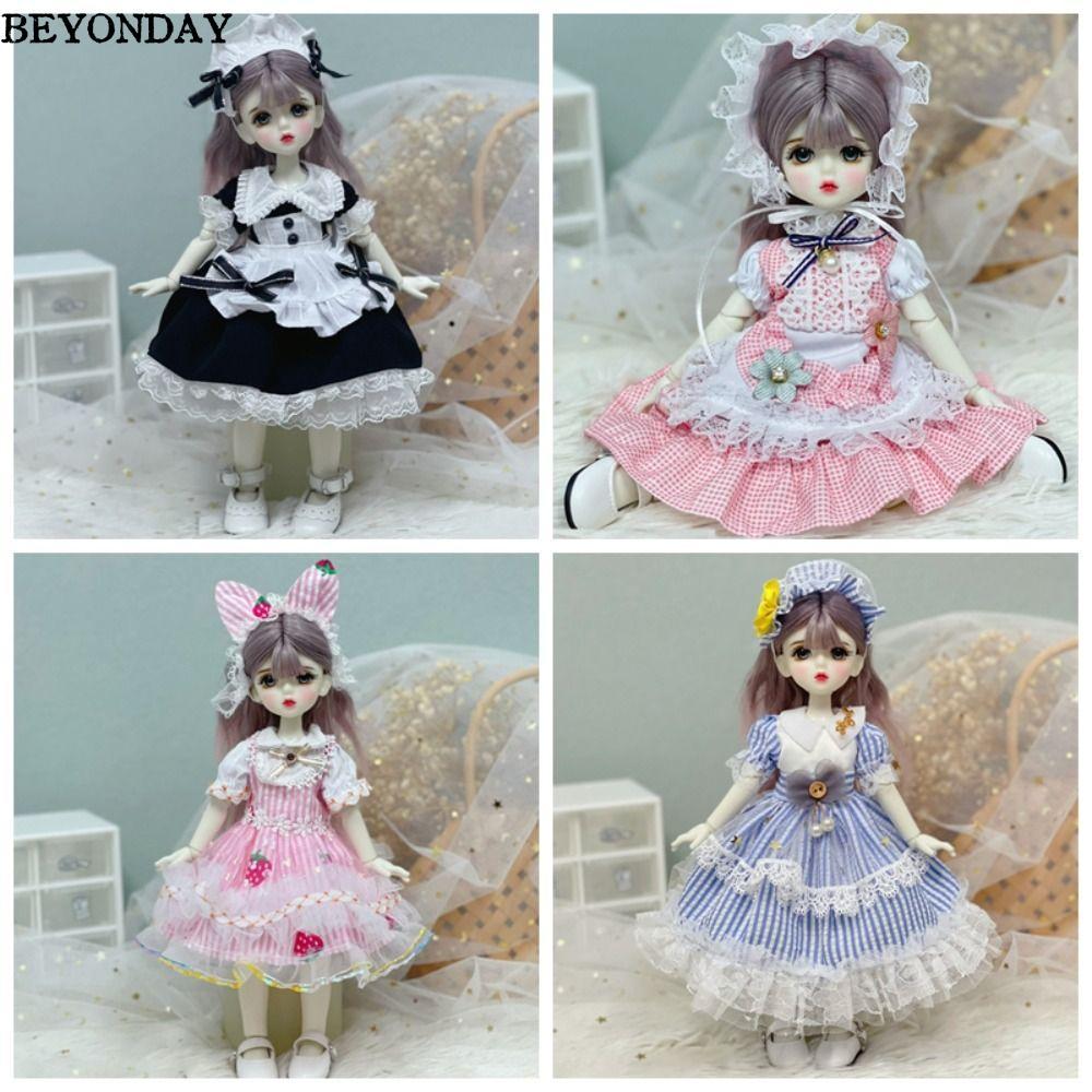 Trang phục hầu gái BEYONDAY, Quần áo búp bê BJD xinh xắn dễ thương, Thời trang có mũ Lorita Lorita V