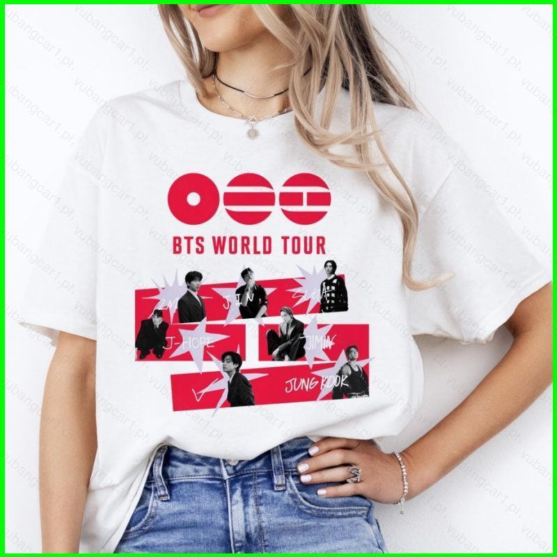 Áo thun cotton dày phong cách BTS dành cho fan - RM, Jin, Suga, JHope, Jimin và Jungkook