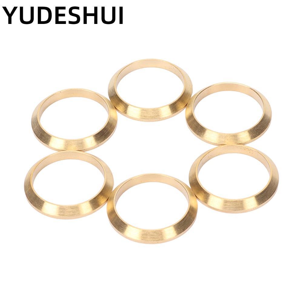 YudhUI 6 Ống Nixie, Nhẫn Đồng, Điện Tử Cổ Điển TRONG 14 Nhẫn Trang Trí Cho TRONG 14 Nixie Ống Đồng H