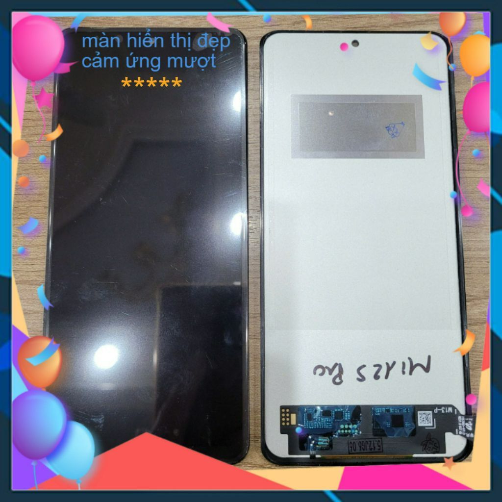 >< "test ok" Màn XM Mi12 Pro / Mi12Pro / Mi12S Pro, Loại INCELL (tặng keo, cường lực)