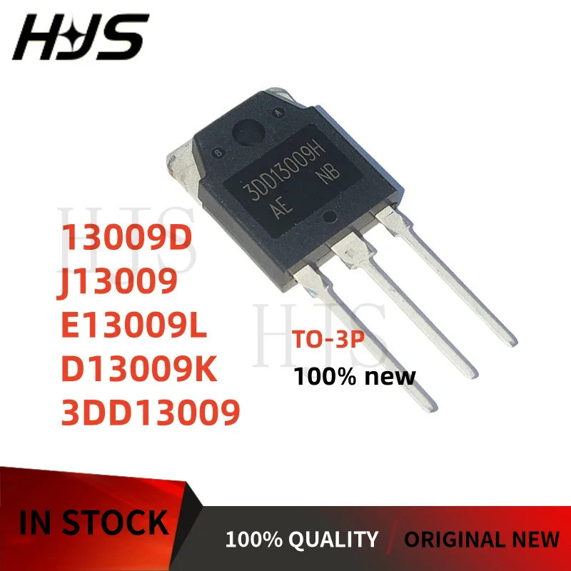 5 chiếc 13009D E13009L D13009K J13009 3DD1009 TO-3P Bóng bán dẫn công suất cao