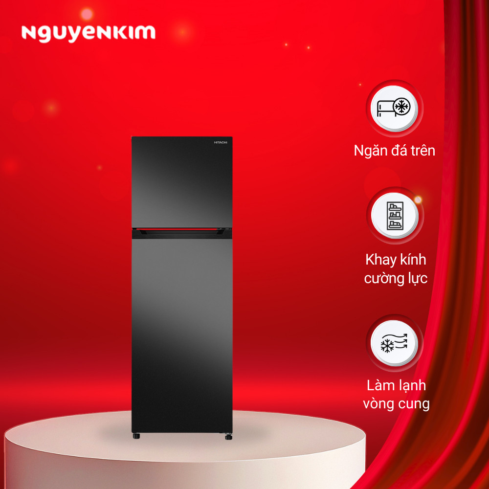 Tủ lạnh Hitachi Inverter 260 lít HRTN5275MFUVN
