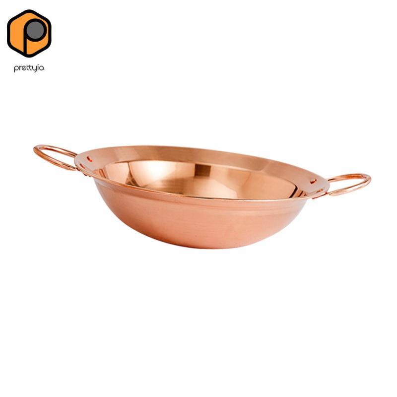 Đồng Lẩu Súp Pasta Pot Stewpot Skillet Pan Hải Sản Troop Pot Paella Pan